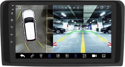 Autoradio bluetooth met camera - Carplay - Voor Mercedes ML/GL W164 X164 (2005-2012) - Geschikt voor Apple en Android - Stereo - Navigatie - Navigatiesysteem auto
