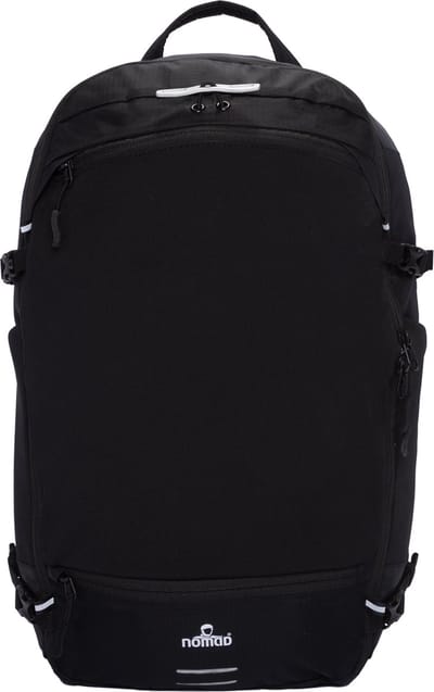 NOMAD® Montagon Premium 25 Rugzak | 25 L Dagrugzak| Zwart | Vochttransporterend rugsysteem | S-vormige zacht gepadde schouderbanden