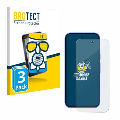 BROTECT - Screenprotector voor Google Pixel 10 - Folie Beschermfolie Beschermglas matte 3 Stuks