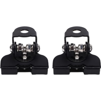 2 PIÈCES Support de Montage pour Barre LED de Capot Réglable Support de Fixation pour Projecteur de Travail à LED sur Capot pour Voitures, SUV, Camions, Dirt noir