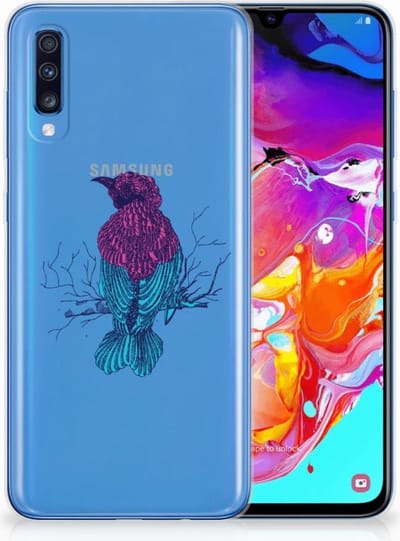 Samsung Galaxy A70 Telefoonhoesje met Naam Merel