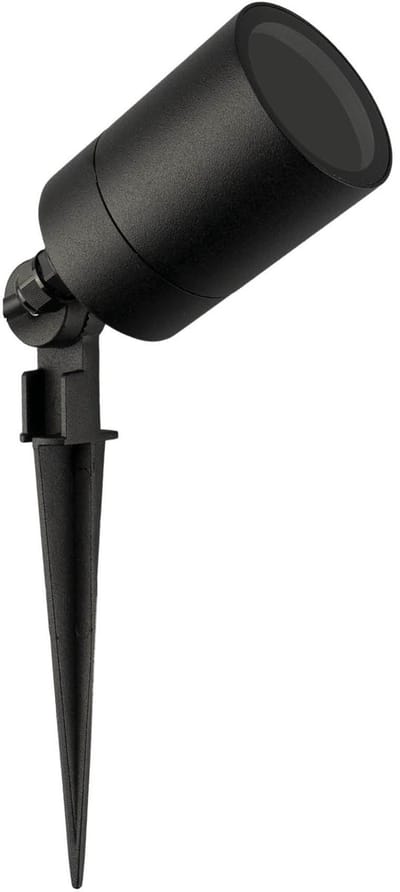Ledvion - LED Spotlight - GU10 - Zwart - 5W - IP65