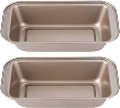 Nonstick Broodpan van Koolstofstaal, Ideaal voor Brood, Koekjes en Pasta, Snelle Warmtegeleiding, 27x15x8 cm