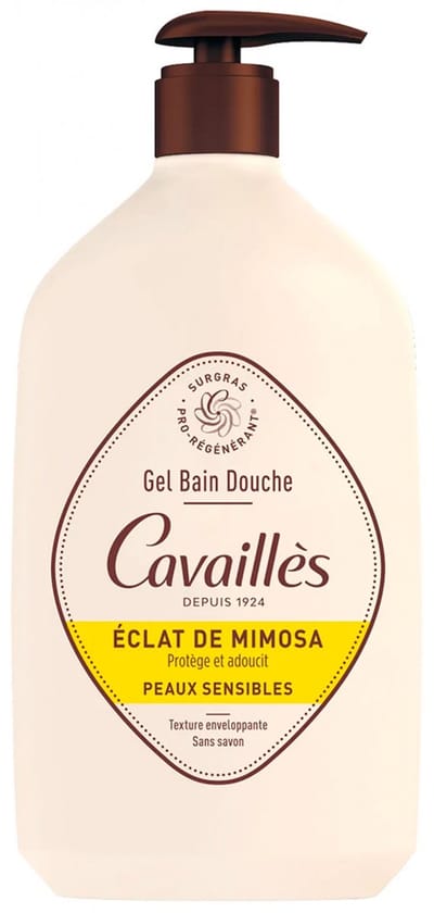 Cavaillès Bad- en Douchegel voor de Gevoelige Huid Mimosa Glans 1 L