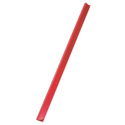 Klemrug Durable A4 3mm 30 vellen rood
