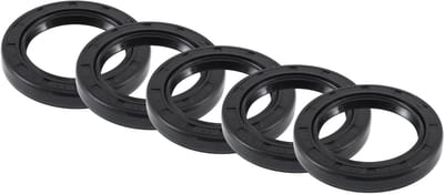 Universele Olieafdichting Dubbele Lip Met Stalen Veer voor Roterende As 40x58x8mm - Hoge Druk NBR Rubber, 5 Stuks, Duurzaam en Betrouwbaar voor Diverse Toepassingen