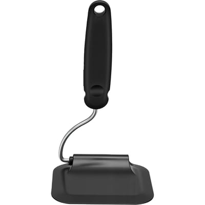 Spatule à Angle Réglable Ensemble de Spatules en Plastique Outil de Cuisine Sûr Résistant à la Chaleur pour Retourner Remuer Trancher Servir noir