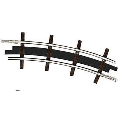 Busch H0f veldbaan rails 12322 Gebogen rails 2 stuk(s)