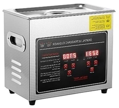 Ultrasoon Reiniger - Reinigingsmachine - Dieptereiniging - Verwarmde Tank - 3L - Zilver