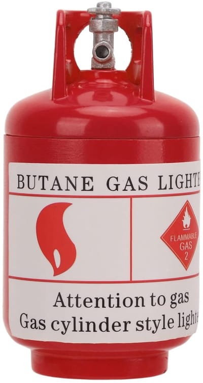 Mini Brandblusser Decoratie - RC Auto Accessoire - RC Auto Aankleden - Hoge Simulatie Detail - 62 mm Lengte - Rood