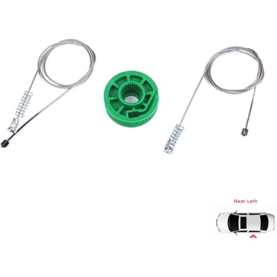Kit de réparation de lève-vitre électrique arrière gauche BWR5209 pour A4 S4 RS4 B5 8D2 8D5 1994-2002 4/5 portes 8D0839461