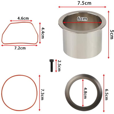 N021229 Compressor Cilinder Kit Zuiger Kit Vervanging voor DeWalt D55146 D55167 D55168 N038785 N021725 zilver