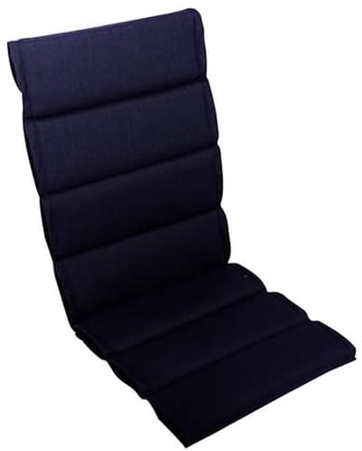 Comfortabele Tuinstoelkussens voor Hoge Rugleuningen - Donkerblauw