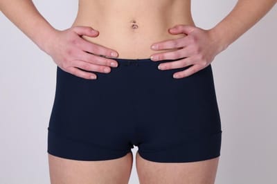 Avet boxershort dames - Maat S - Marine - 1 stuk