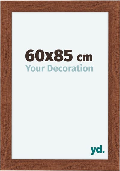 Your Decoration - Fotolijst 60x85 cm - MDF - Walnoot - Como