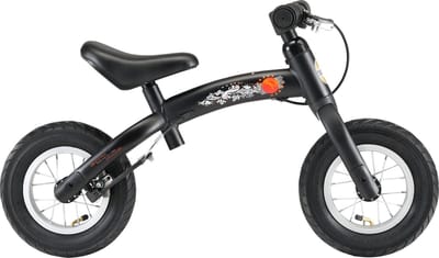 Bikestar meegroei loopfiets Sport 10 inch, zwart
