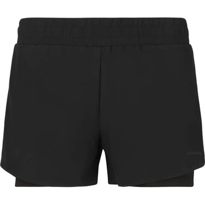 Val 2-in-1 Running Korte Broek Dames Black 42