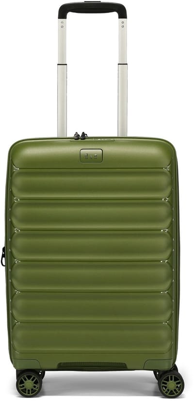 d & n Travel Line 4700 4 wielen Cabinewagen 55 cm met uitbreidingsplooi - Harde bagage - TSA slot - olive green