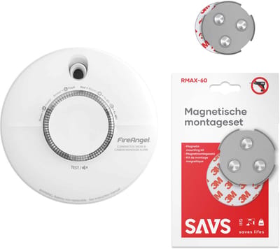 Fireangel SCB10-INT Combimelder + SAVS® Montageset