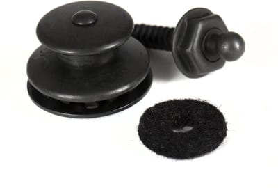 Loxx Security Locks zwart Chrom  - Accessoire voor gitaren