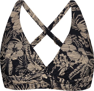 Barts Tuala Cross Halter Full Vrouwen Bikinitopje - maat 36E - Zwart