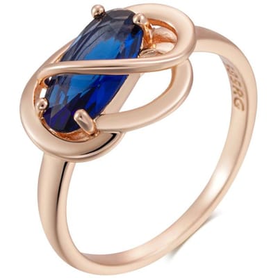 Ongebruikelijke Glanzende Ovalen Blauwe Natuurlijke Zirconia Ring Voor Vrouwen Luxe Roségoud Kleur Bruiloft Feest Dagelijkse Sieraden Beste Cadeau 10 beige