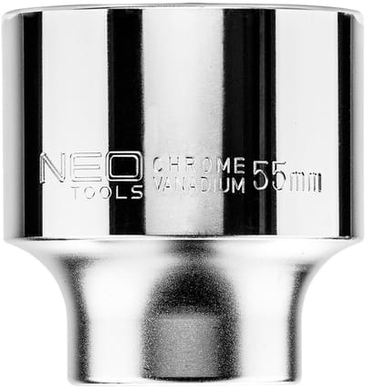NEO - Dopsleuteldop - 3/4" - 55 mm - Chroom Vanadium Staal