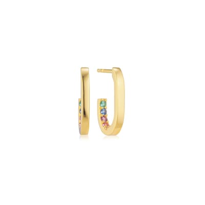 SIF JAKOBS JEWELLERY CAPIZZI PICCOLO EARRINGS SJ-E42210-XCZ-YG.
