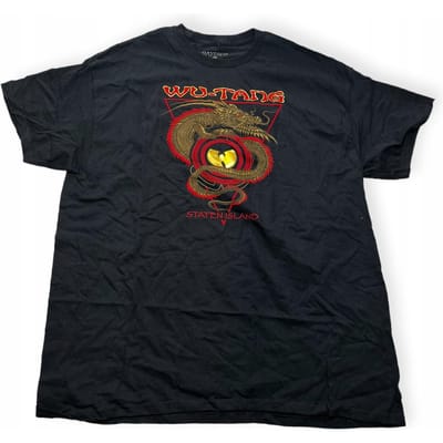 Koszulka T-shirt męski okrągły dekolt SPENCER'S nadruk XL black