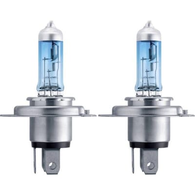 Philips H4 - Reservelampen – White Vision - 12V 60/55W - 2 Stuks