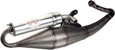 Leovince uitlaat voor Piaggio 50 Zip 2-takt scooter na 2009 4065 nieuw