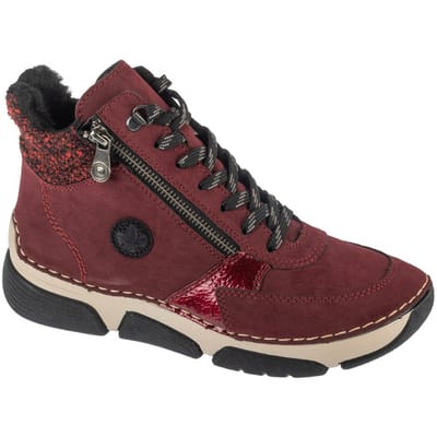 Rieker Booties 45960, Vrouwen, Kastanjebruin, Laarsjes, maat: 36
