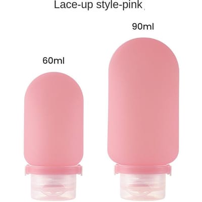 Reisopbergfles Buiten Draagbare Haar- & Lichaamshampoo Lotion Fles Opbergfles Silicagel Verpakkingsfles Opbergfles Pak 60ML1PCS