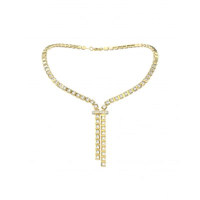 Guess Ace Of Diamonds Ketting JUBN06171JWYGT/U Staal 42