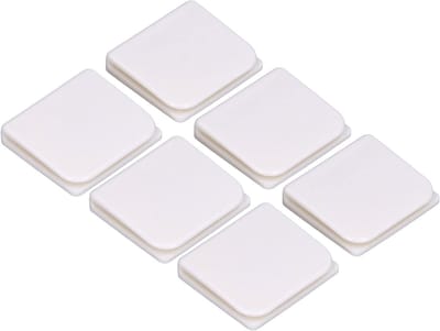 Set van 6 Winddichte Douchegordijn Clips - Zelfklevende Bescherming voor Badkamer, Keuken en Slaapkamer - 4.5x5cm