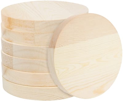 Unyqoos ® Creatieve Houten Schijven voor DIY Knutselprojecten en Decoratieset