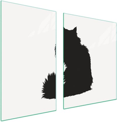 TMK ArtDeko - Serie - Snijplank - Glas - 100x52 cm - Antibacterieel