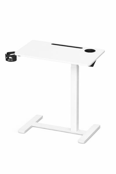 Sello! bijzettafel op wielen – bank – banktafel – bed – telefoonhouder – bekerhouder – in hoogte verstelbaar tussen 65/102 cm