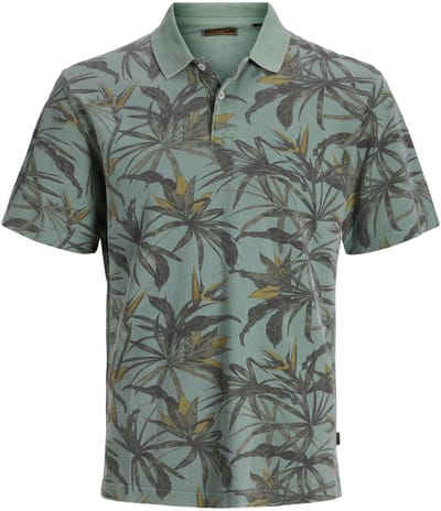 JACK&JONES - JPRBLUHAWAII AOP SS POLO - Heren - Polo's
