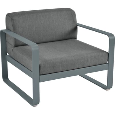 Fermob BELLEVIE fauteuil - 26 stormgrijs mat - A3 grafietgrijs