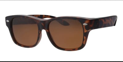 Revex-pol8007-Overzetzonnebril-Wayfarer-Bruin-gepolariseerd