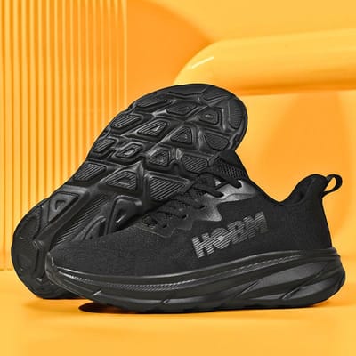 Heren Vliegend Mesh Ademend Sport- en Casual Schoenen Trendy Antislip Demping Marathon Hardloopschoenen 37 blue