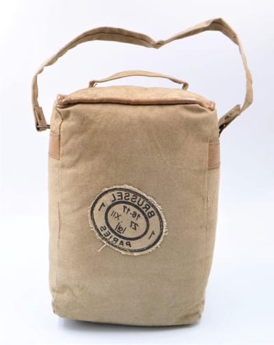 Deurstoppers Stof - Uil Decoratie - Tochtvrij Huis - Decoratief Ontwerp - 18x18x10 cm - Beige Rood