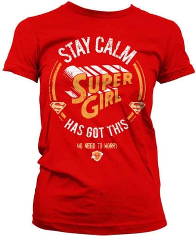 DC Comics Supergirl Dames Tshirt -L- Supergirl Has Got This Rood