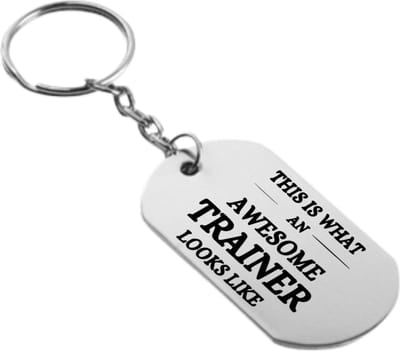 Akyol - dit is hoe een geweldige trainer eruit ziet sleutelhanger - Trainer - sporters - cadeau - 54 x 29mm