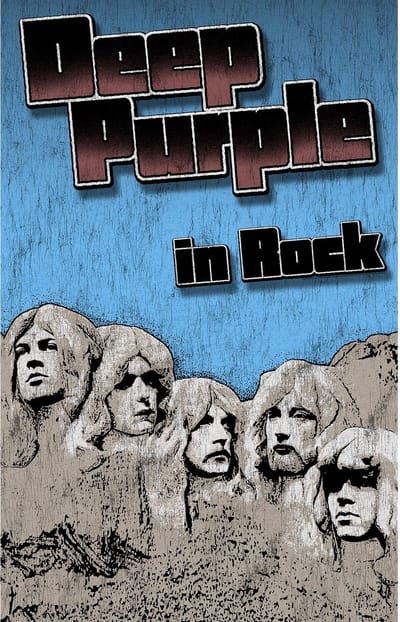 Deep Purple - In Rock - Textiel Poster