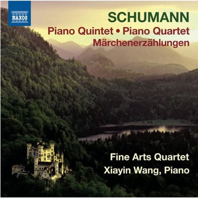 CD SCHUMANN, FINE ARTS QUARTET, XIAYIN - Pianokwintet; Pianokwartet; Maart 8572661 Naxos 2012 Duitsland ObiClassical Gebruikt