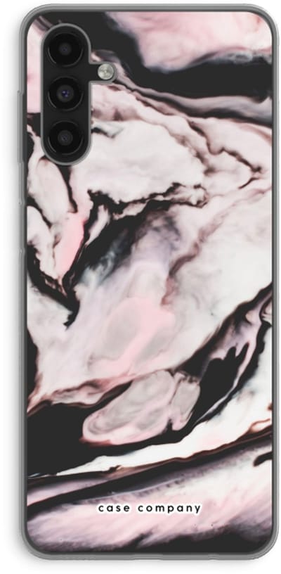 Case Company® - Hoesje geschikt voor Samsung Galaxy A04s hoesje - Roze stroom - Soft Cover Telefoonhoesje - Bescherming aan alle Kanten en Schermrand