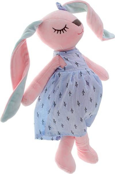 Klikkopers® - Kawaii Kussen - Konijn Paars 35 cm - Konijn Knuffel - Kawaii Knuffel - Squish Knuffel - Speelgoed Meisjes - Knuffelbeer - Teddybeer