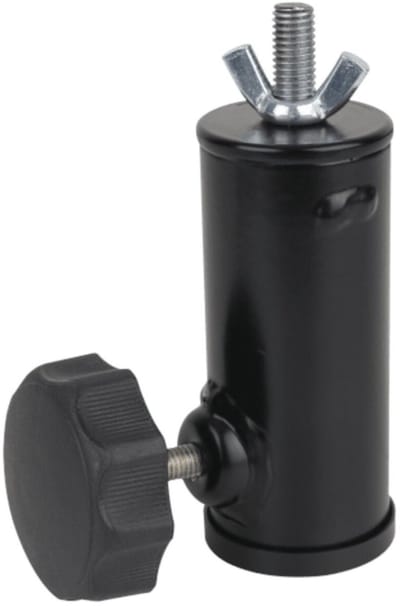 Showgear M10 adapter voor statiefbevestiging voor speaker standaarden - zwart